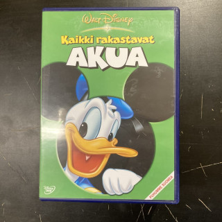 Kaikki rakastavat Akua DVD (VG+/M-) -animaatio-